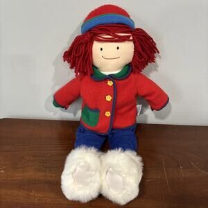 Madeline Eden Alpine Plush Doll 1997, 18 in., Madeline goes Skiing (no Skis)